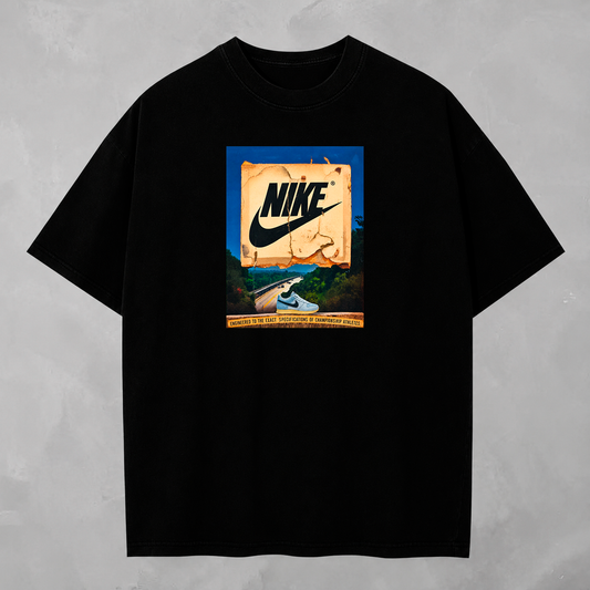 Camisa Nike Vintage Road Swoosh — detalhe