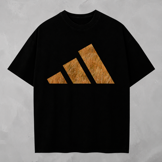 Camisa Adidas Grass Stripes — detalhe