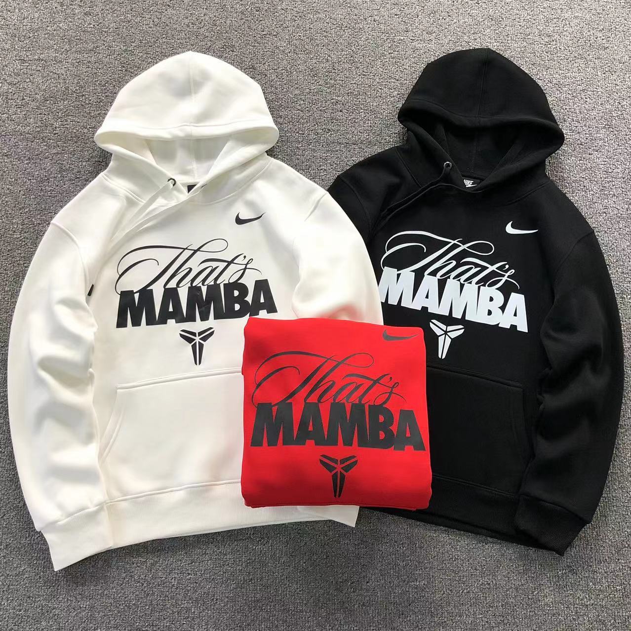 MOLETOM CANGURU Nike That's Mamba Core — frente
