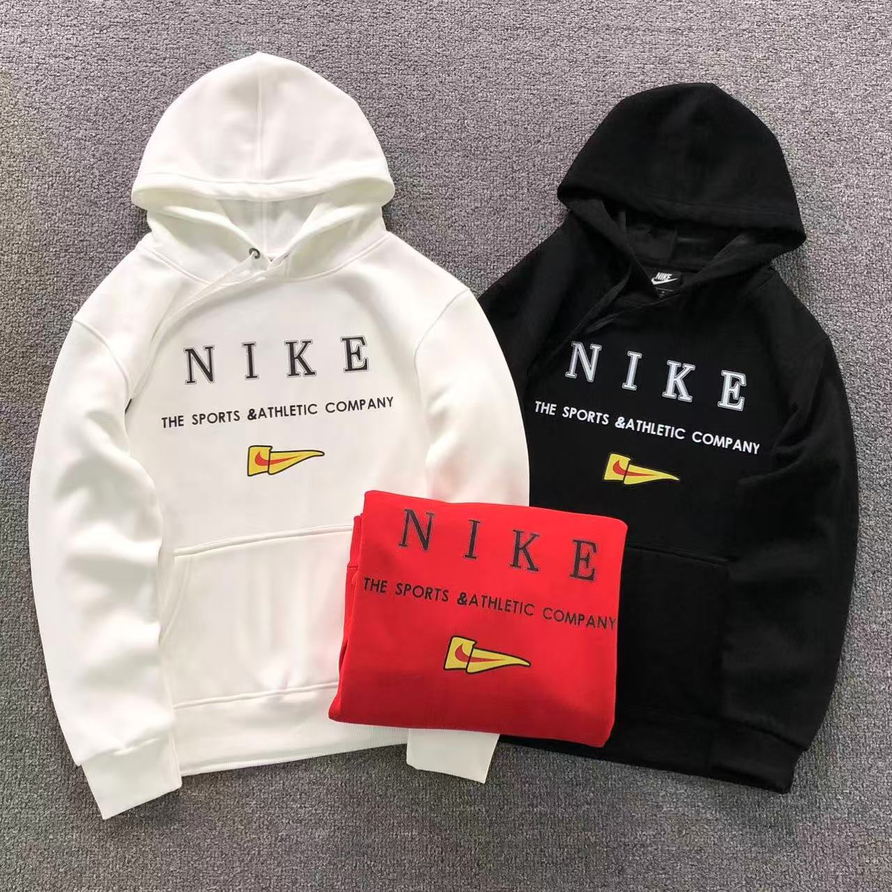 MOLETOM CANGURU Nike Sports Athletic Pennant — frente