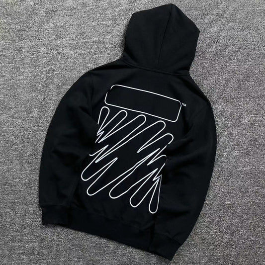 MOLETOM CANGURU Off White Arrows TM — costa
