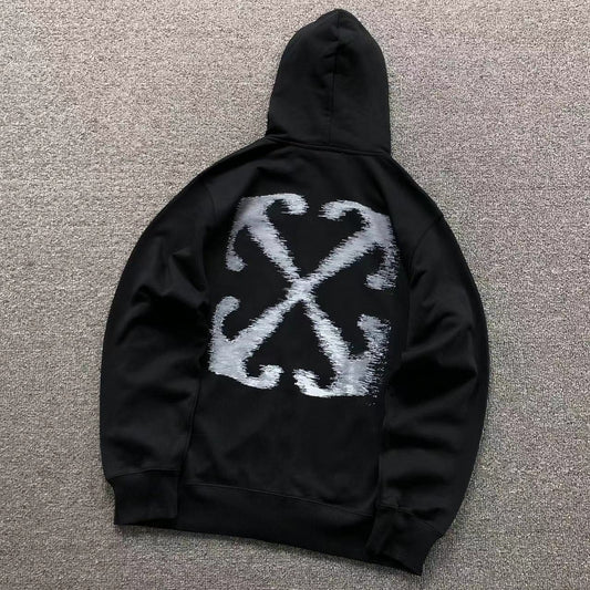MOLETOM CANGURU Off White Arrows Cross Vault — costa