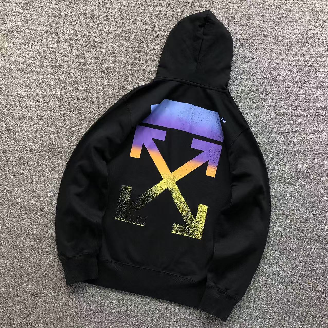 MOLETOM CANGURU Off White Arrows Sunset — costa