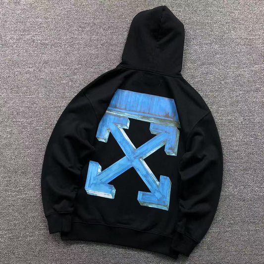 MOLETOM CANGURU Off White Arrows Ice — costa
