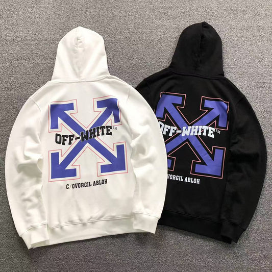 MOLETOM CANGURU Off White Arrows Cross Core — costa