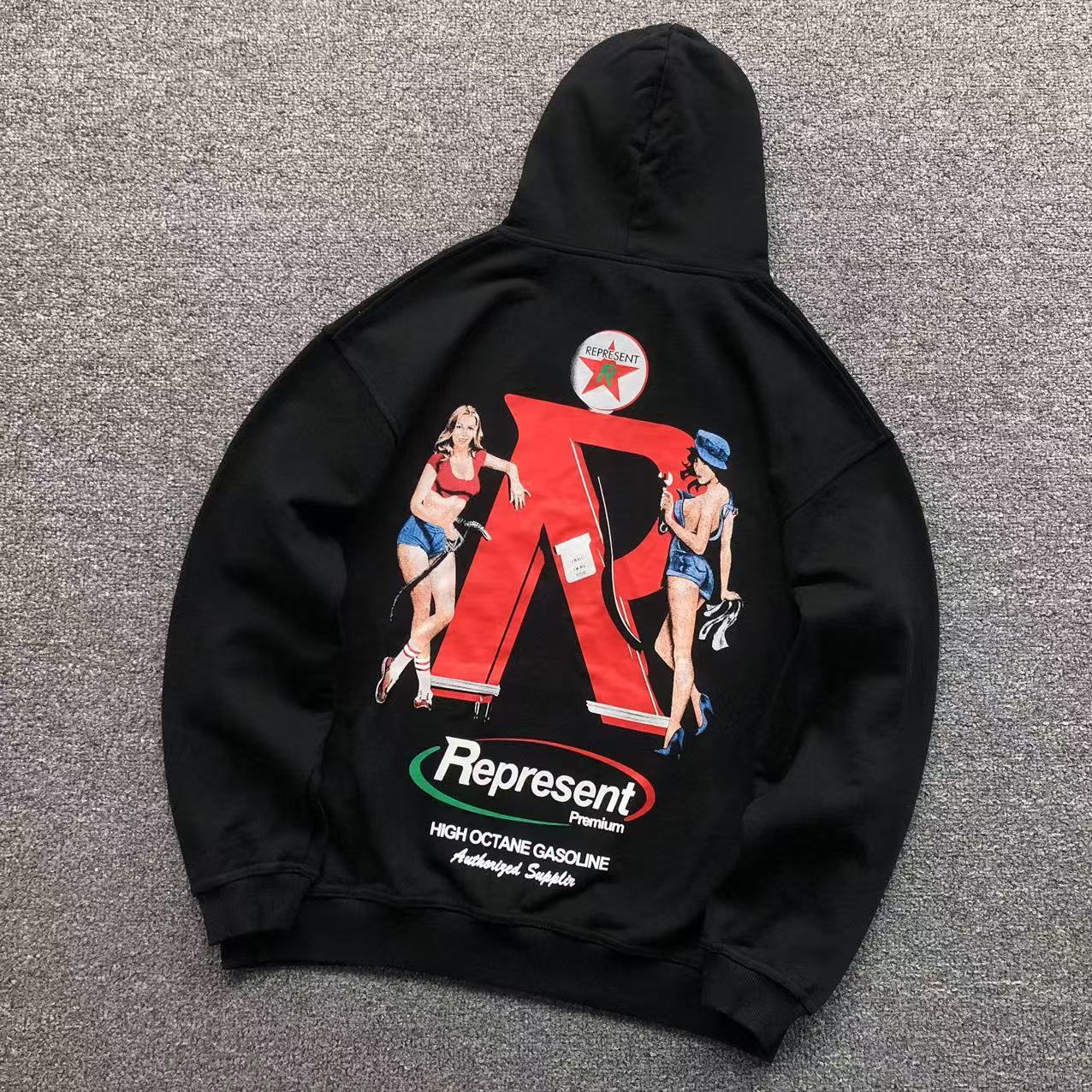 MOLETOM CANGURU Represent High Octane — costa