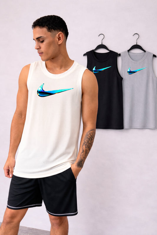 Regata Dryfit Nike Azulado