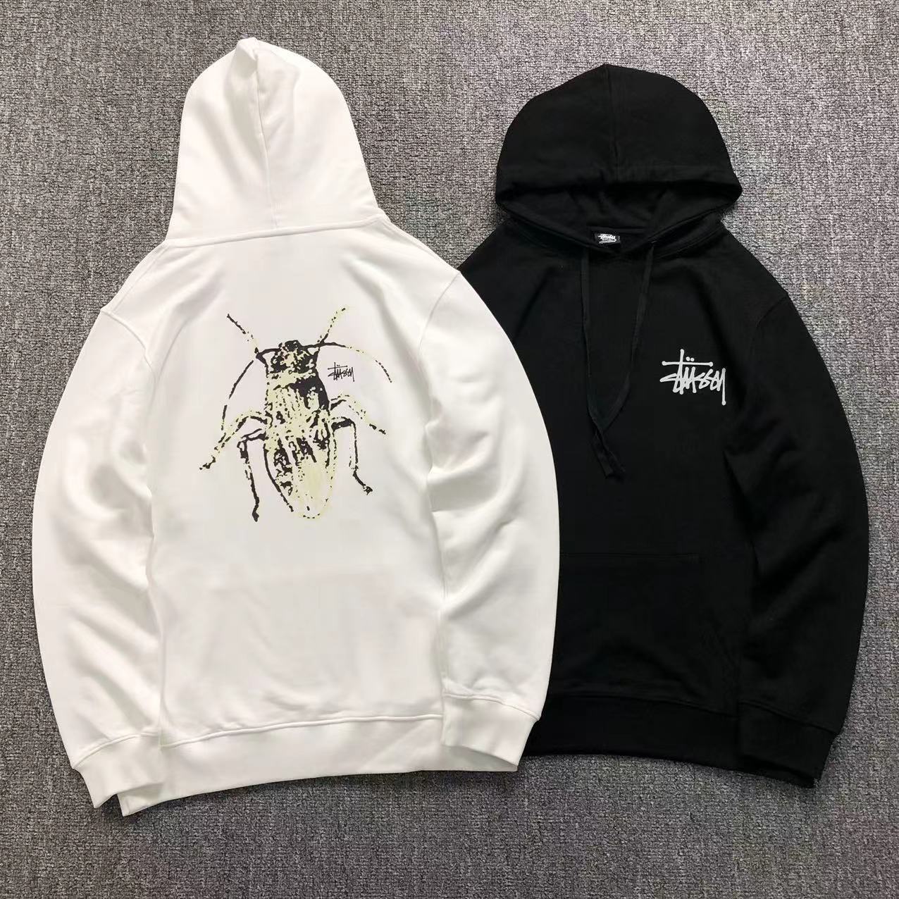 MOLETOM CANGURU Stussy Beetle Sketch — frente