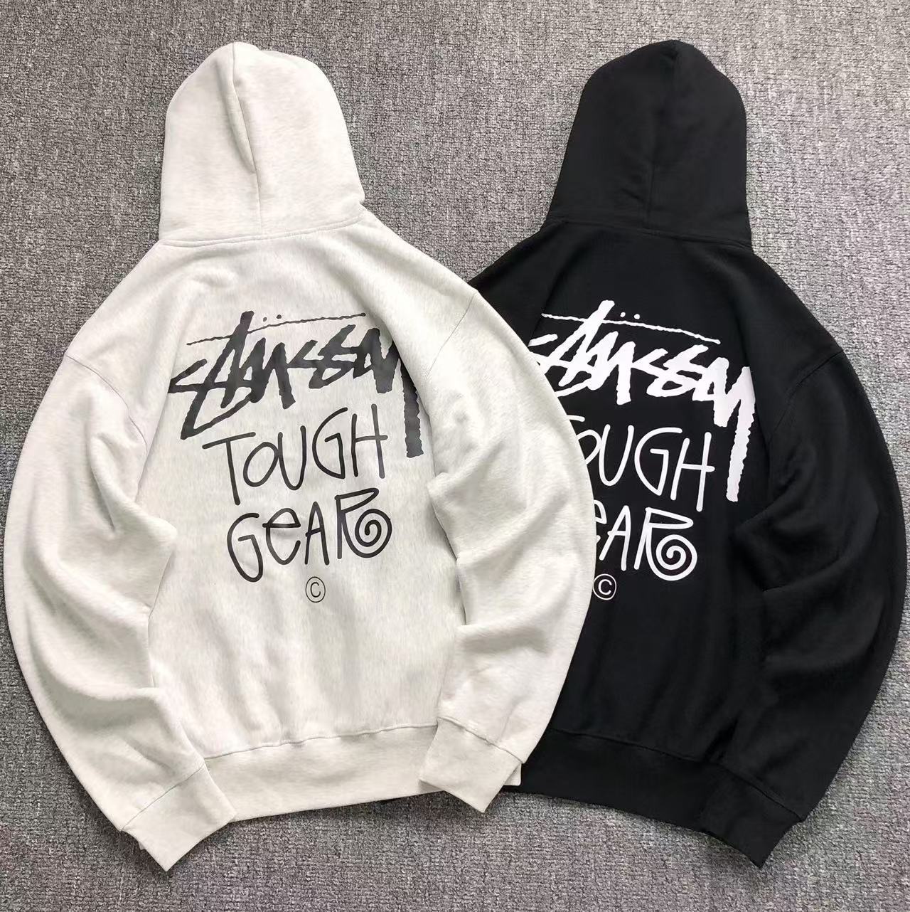 MOLETOM CANGURU Stussy Tough Gear Prime — costa