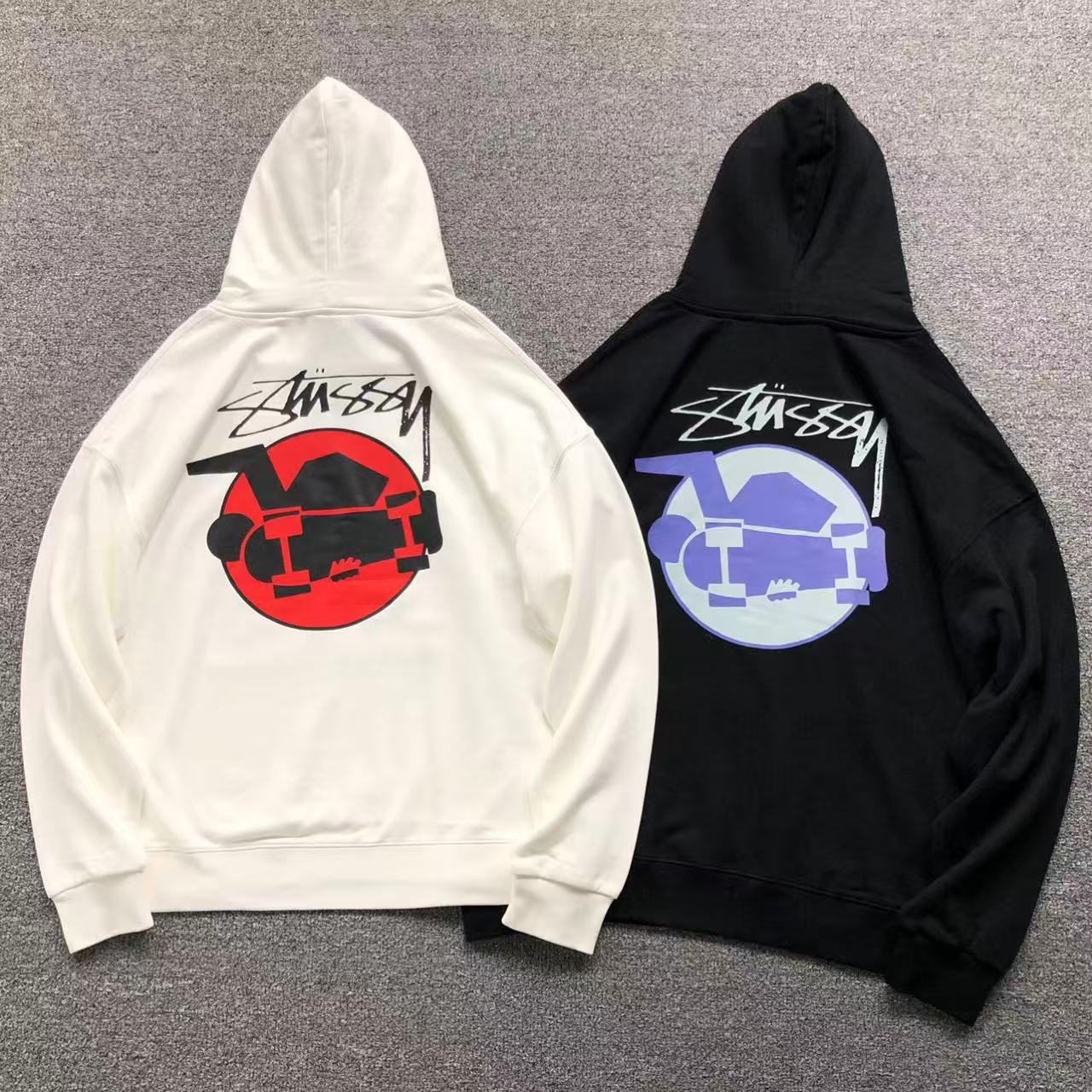 MOLETOM CANGURU Stussy Skate Circle — costa