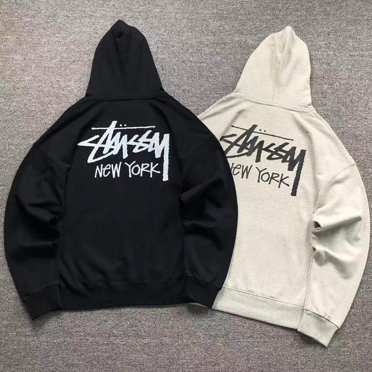 MOLETOM CANGURU Stussy New York — costa