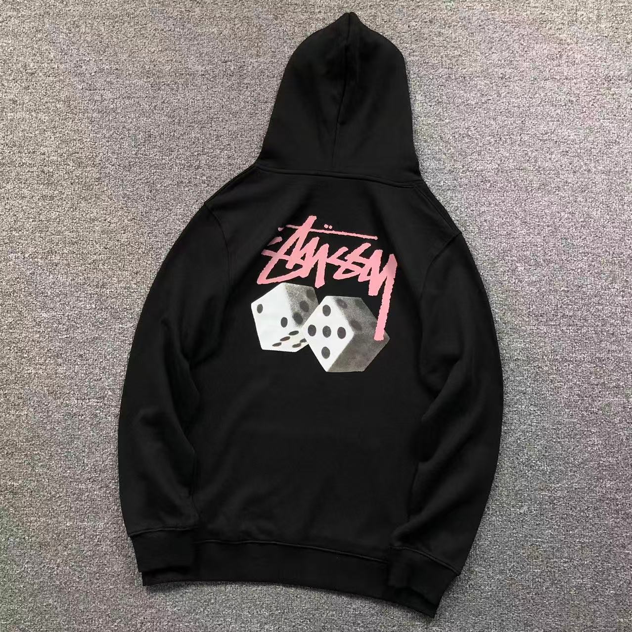 MOLETOM CANGURU Stussy Dice Roll Vault — costa