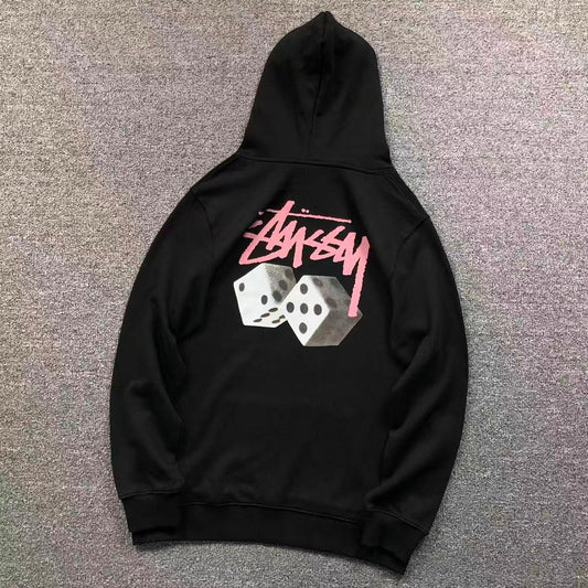 MOLETOM CANGURU Stussy Dice Roll Vault — costa