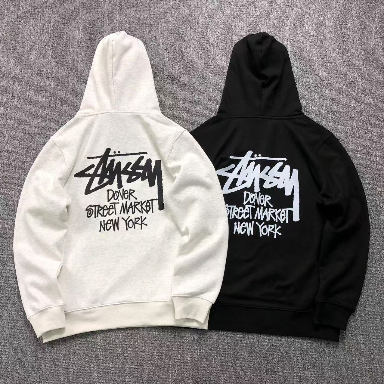 MOLETOM CANGURU Stussy Dover Street Market Core — costa