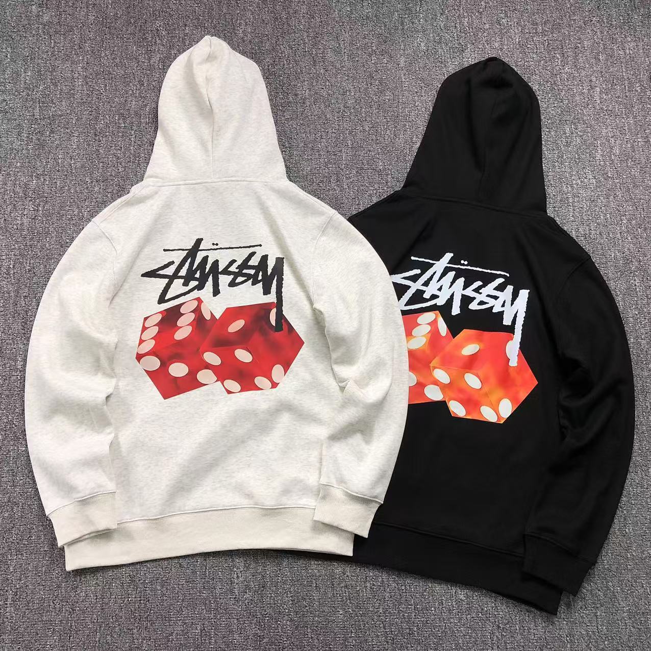 MOLETOM CANGURU Stussy Dice Stock — costa