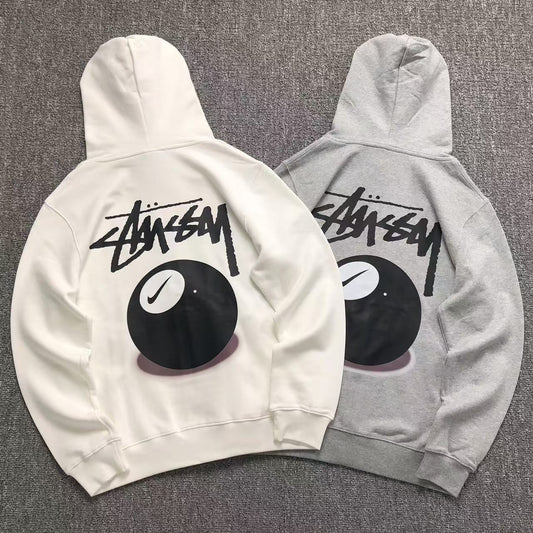 MOLETOM CANGURU Stussy 8 Ball Nike — costa