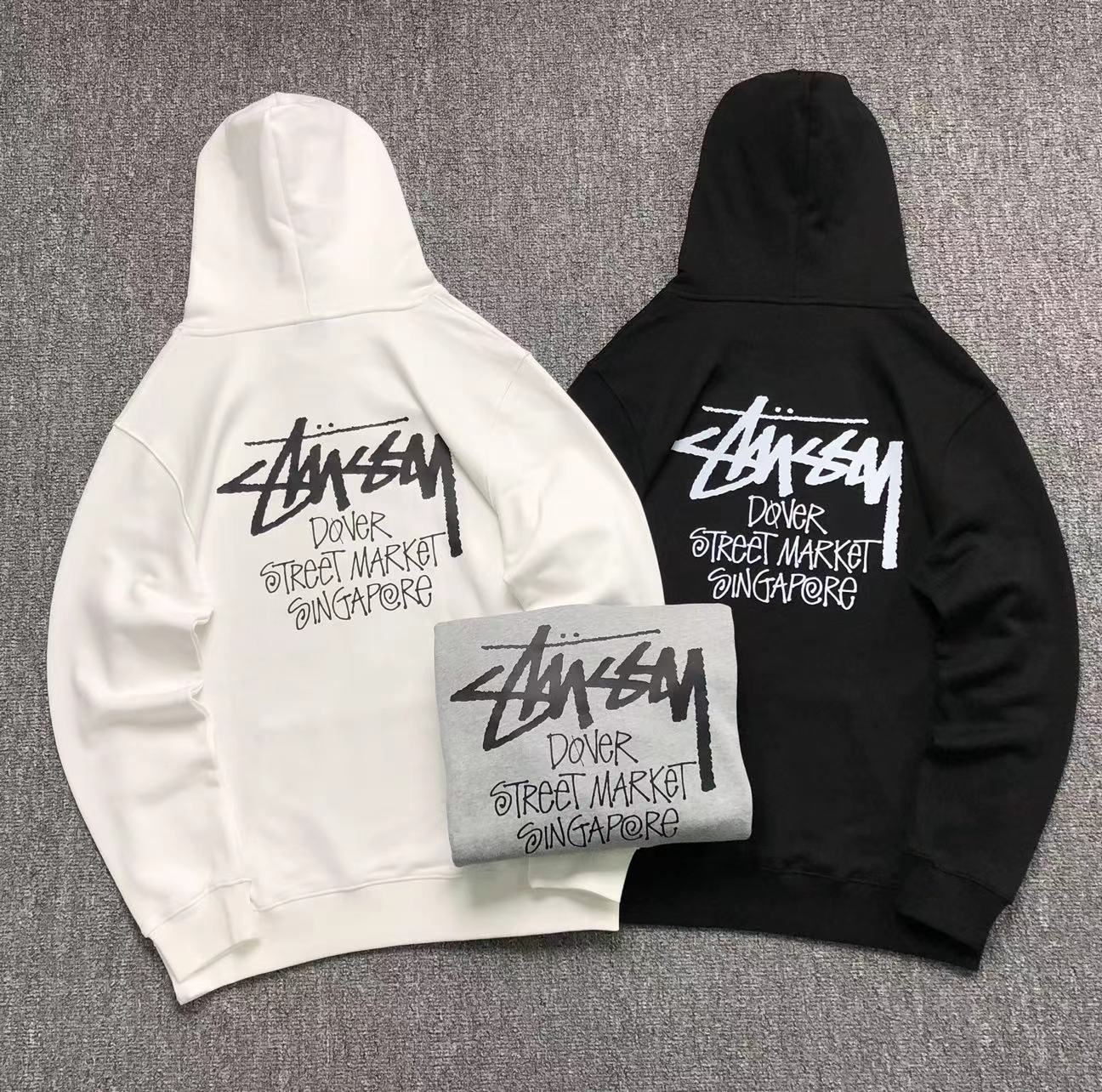 MOLETOM CANGURU Stussy Dover Street Market Prime — costa