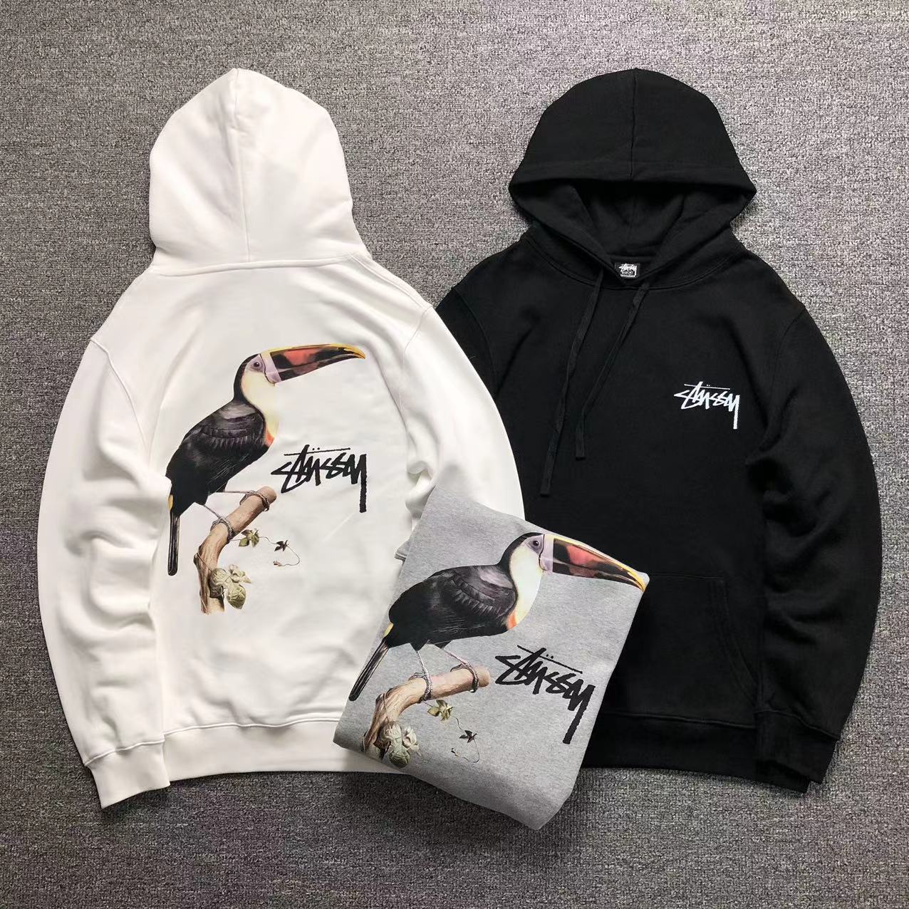MOLETOM CANGURU Stussy Toucan — costa