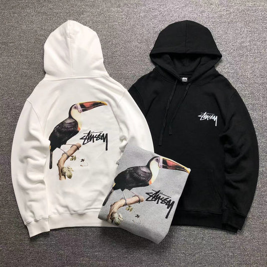 MOLETOM CANGURU Stussy Toucan — costa
