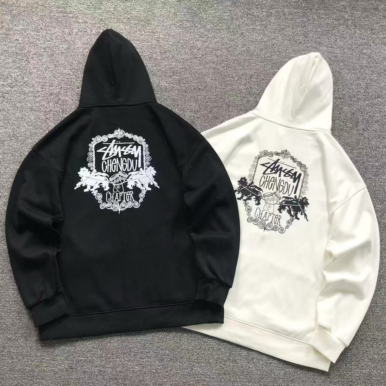 MOLETOM CANGURU Stussy Chengdu Chapter — costa