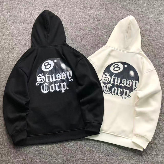 MOLETOM CANGURU Stussy 8 Ball Corp — costa