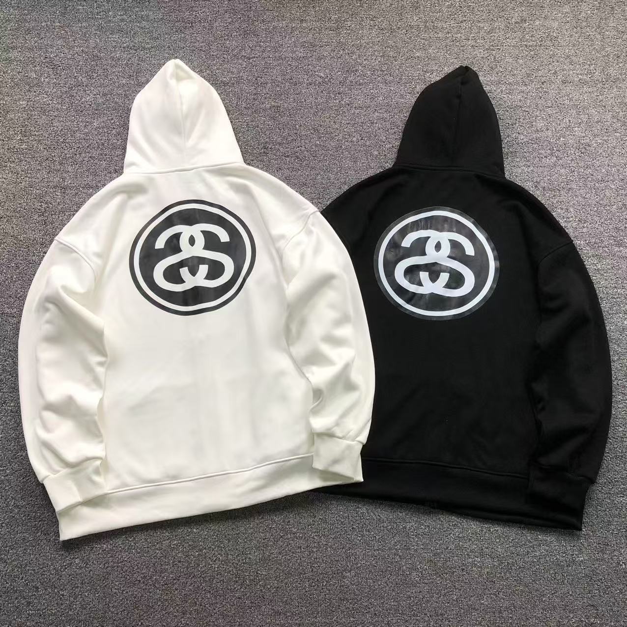 MOLETOM CANGURU Stussy SS Link Circle — costa