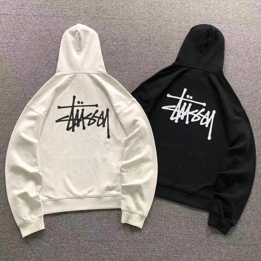 MOLETOM CANGURU Stussy Graffiti Tag Core — costa