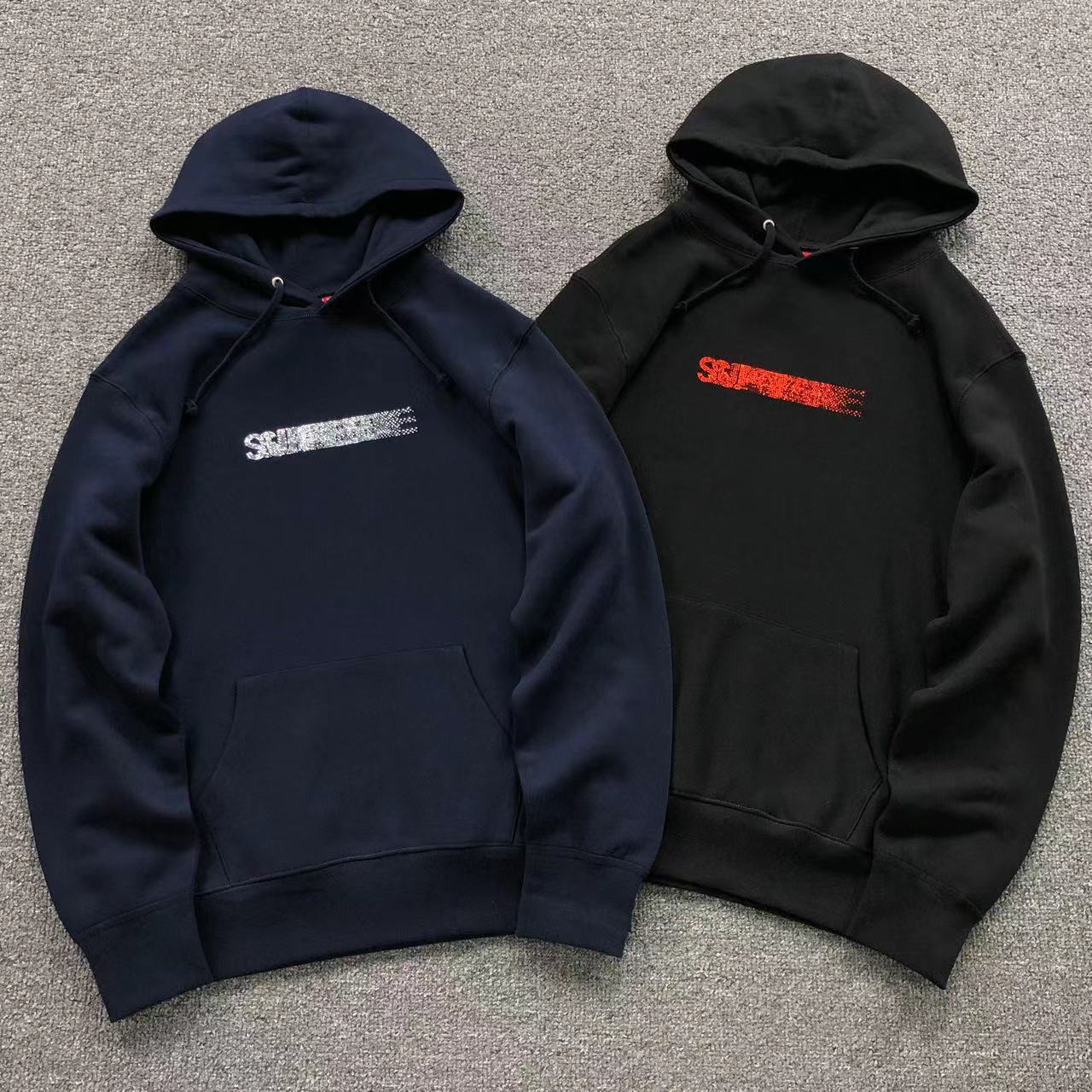 MOLETOM CANGURU Supreme Motion Blur Box — frente