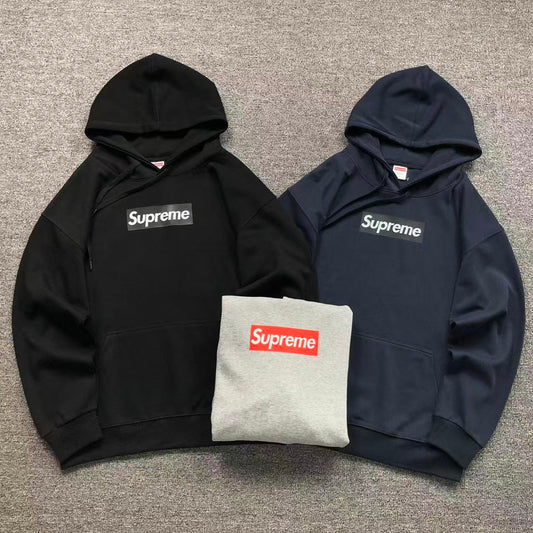 MOLETOM CANGURU Supreme Box Logo — frente