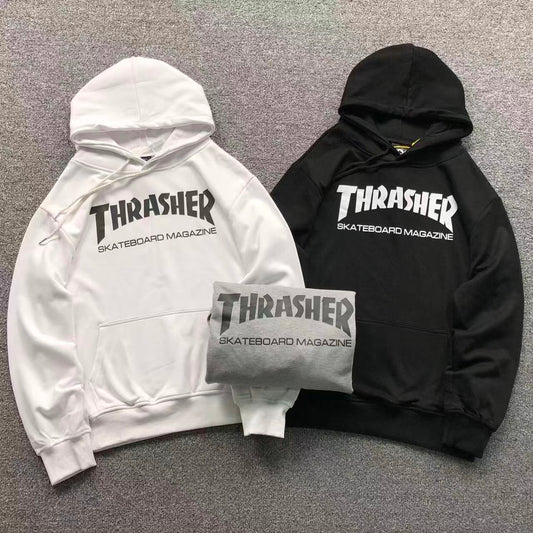 MOLETOM CANGURU Thrasher Skate Magazine — frente
