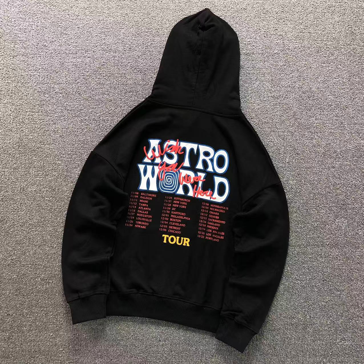 MOLETOM CANGURU Astroworld Tour — costa