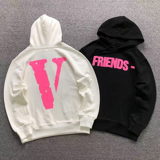MOLETOM CANGURU Vlone Friends Big V — costa