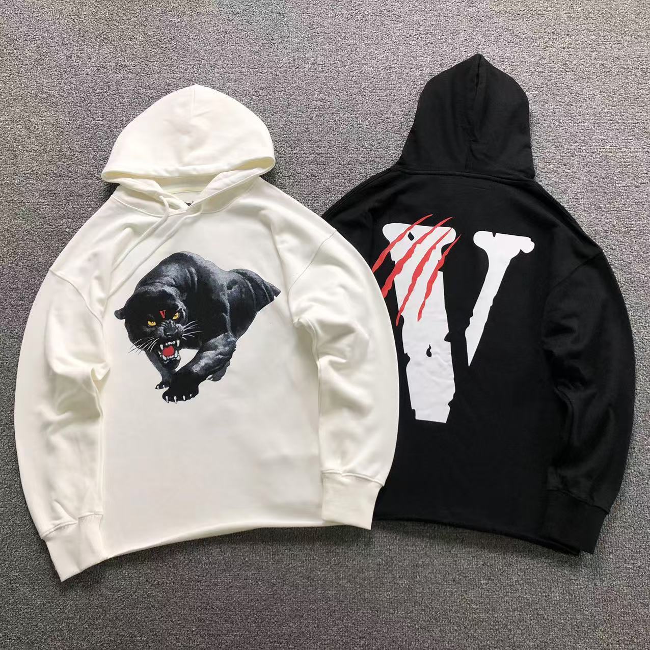 MOLETOM CANGURU Vlone Panther Claw — frente