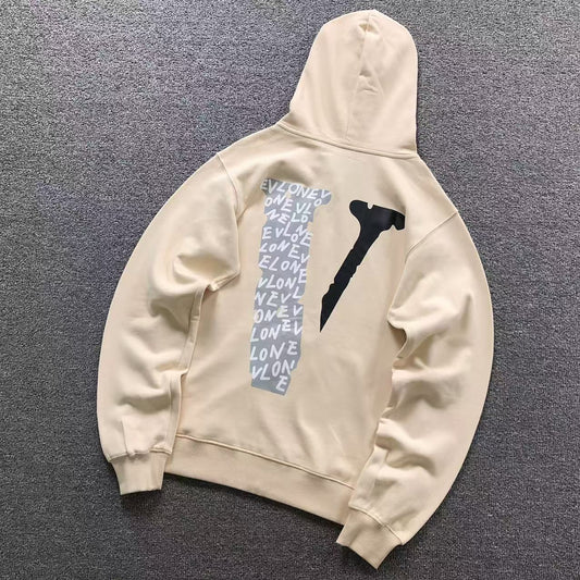 MOLETOM CANGURU Vlone Nail Cross — costa