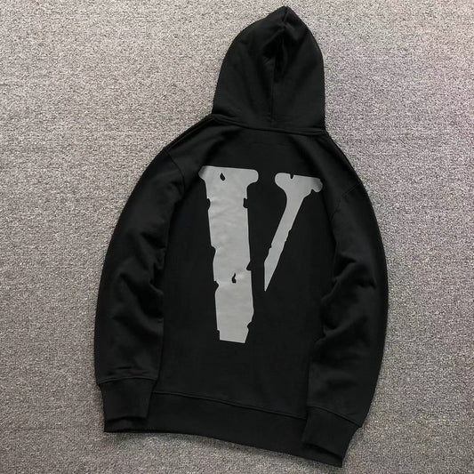 MOLETOM CANGURU Vlone V Fire — costa
