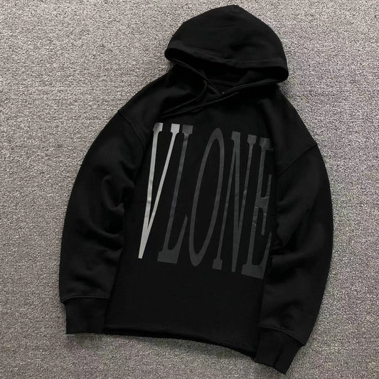 MOLETOM CANGURU Vlone Split Logo — frente