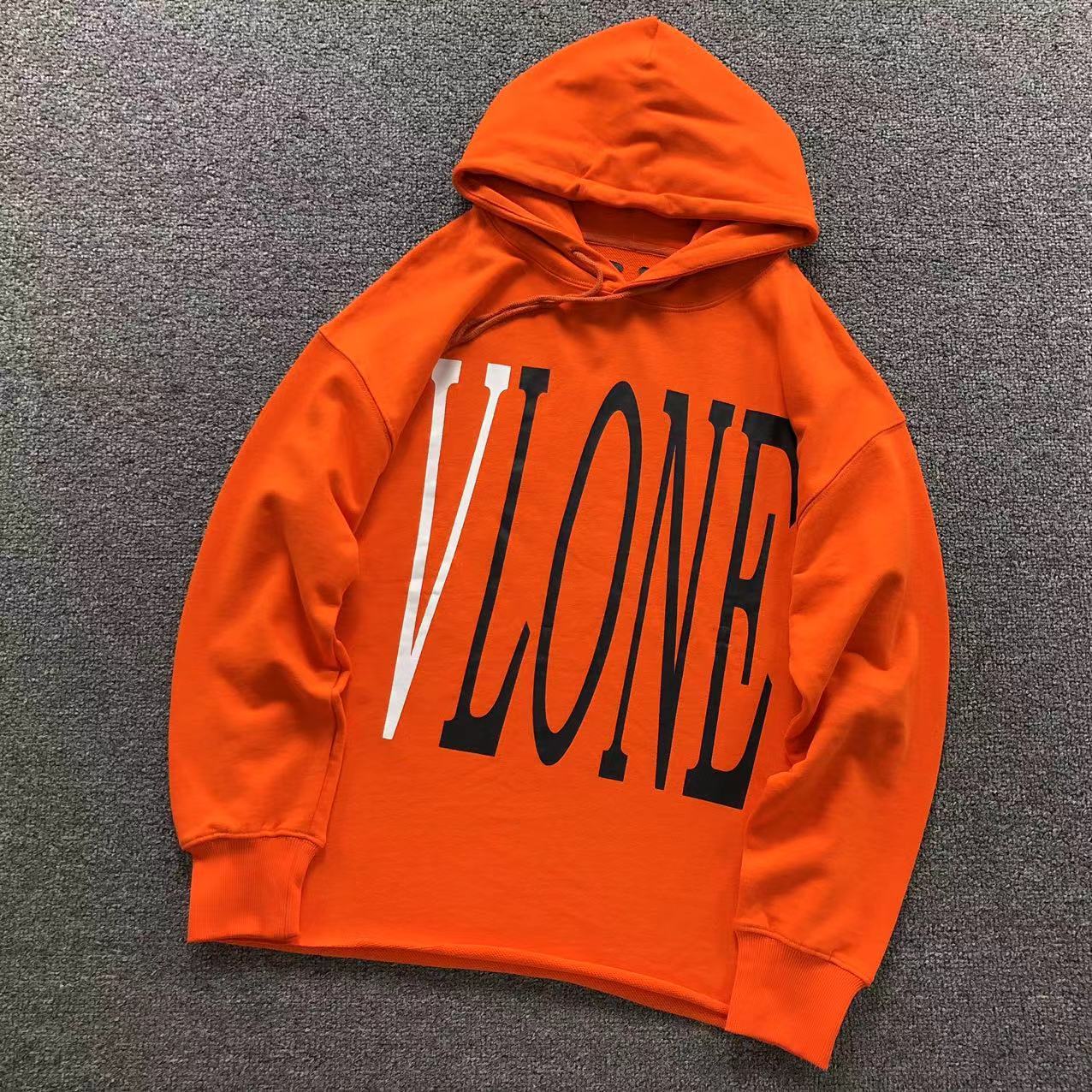 MOLETOM CANGURU Vlone Big Logo — frente