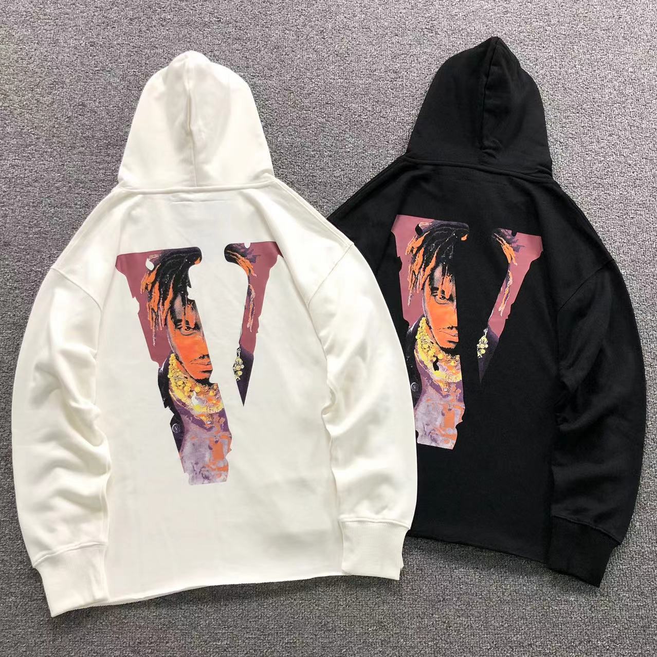 MOLETOM CANGURU Vlone Portrait V — costa
