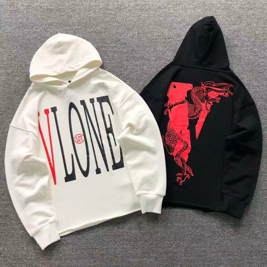 MOLETOM CANGURU Vlone Dragon V — frente