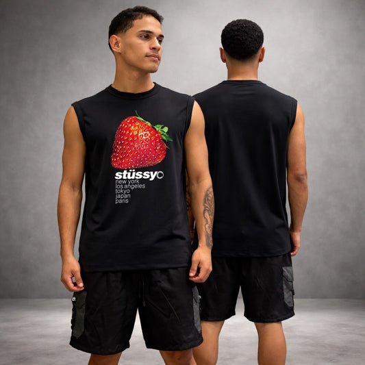 Regata Over Suedine Stussy Morango