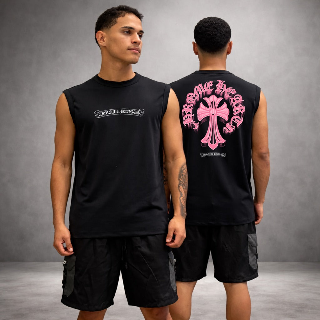 Regata Over Suedine Chrome Hearts Floral