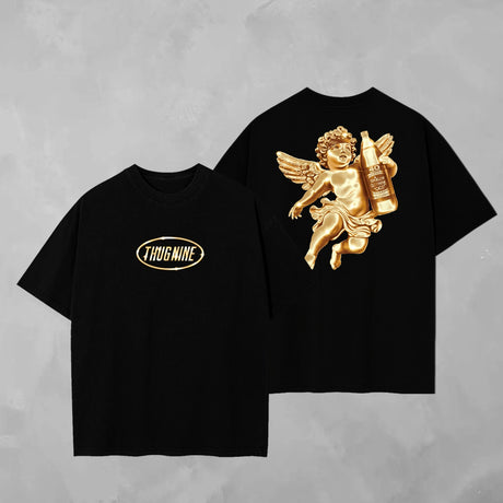 Camisa ThugNine ANGEL GOLDEN