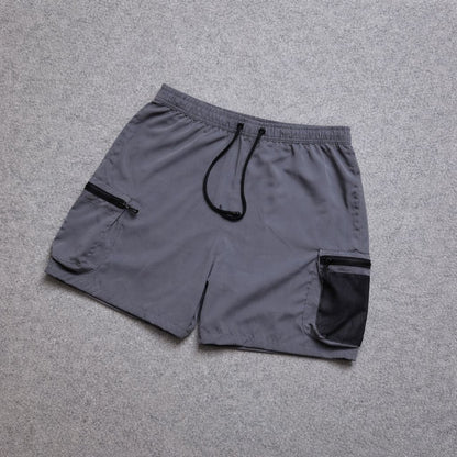 Short Premium Rede Cinza