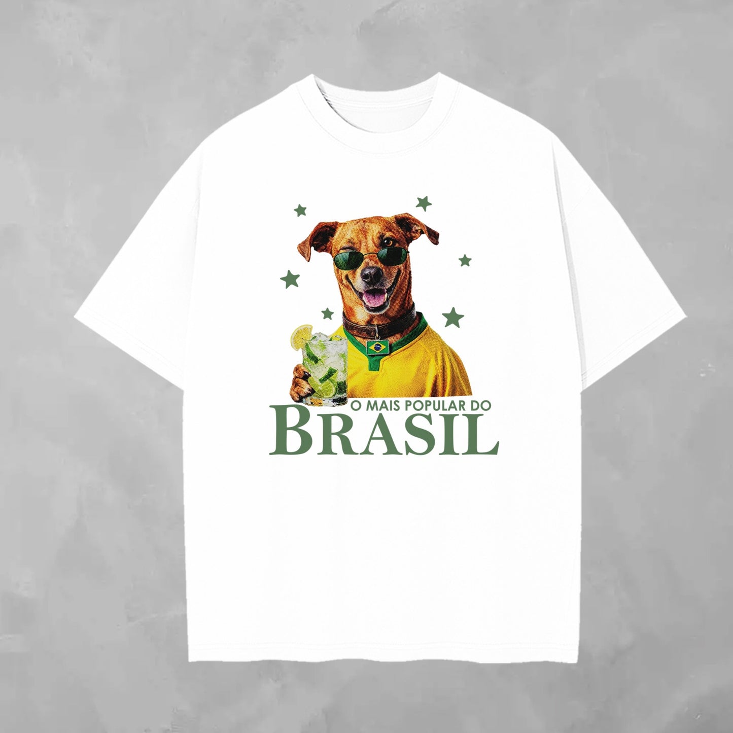 Camisa Brasil Caramelo