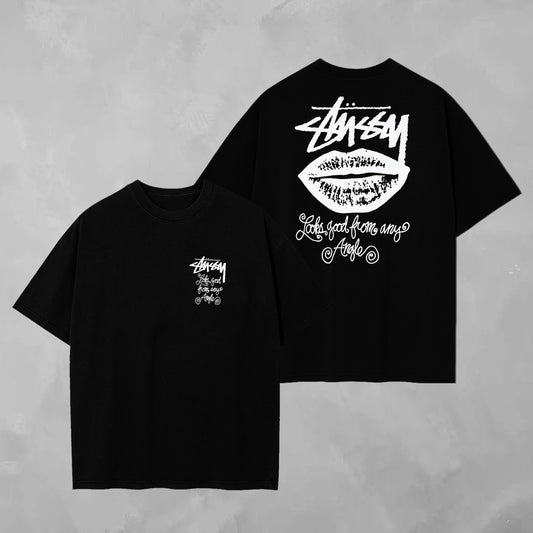 Camisa Stussy Kiss
