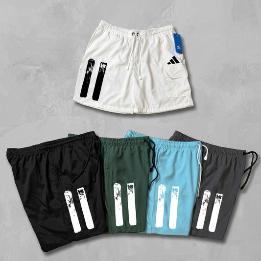 Short Cargo Premium Adidas 2 Listras