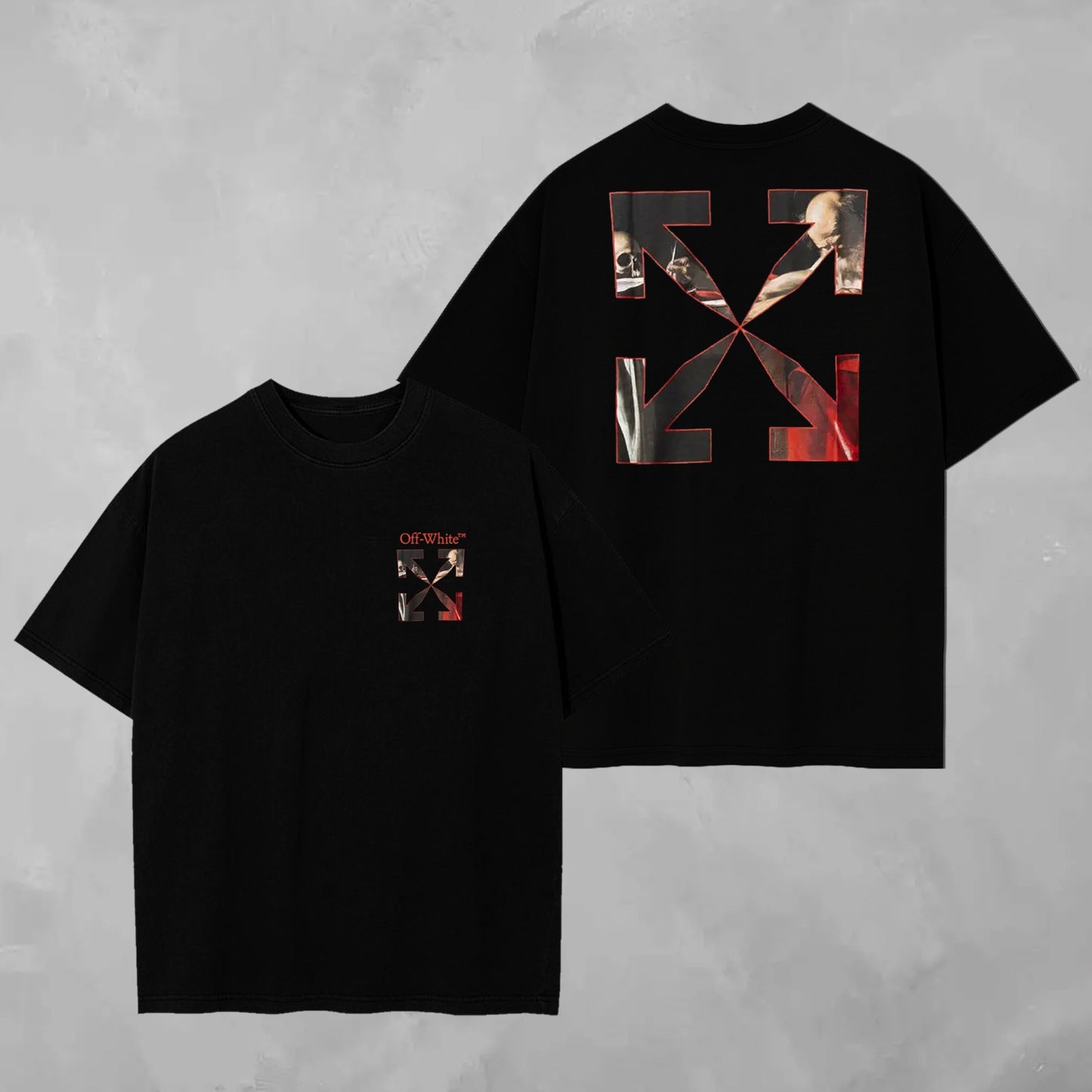 Camisa Off White Caveira
