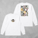 Camisa Manga Longa Suedine Mickey Mouse