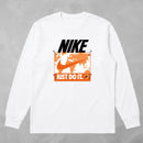 Camisa Manga Longa Suedine Nike Just Do It Mapa