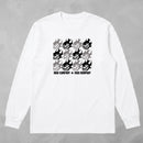 Camisa Manga Longa Suedine High Chamas+Frase